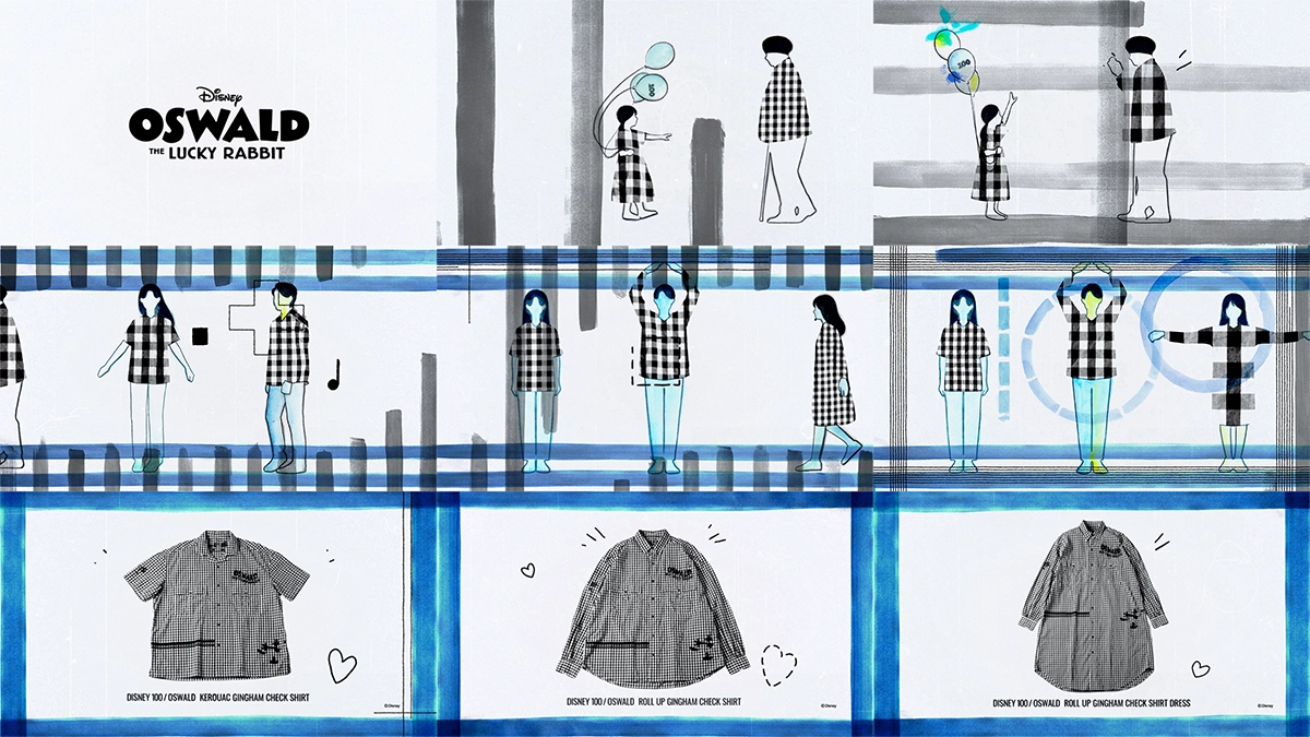 DISNEY 100 OZWALD × PORTER CLASSIC SHIRT COLLECTION thumbnail